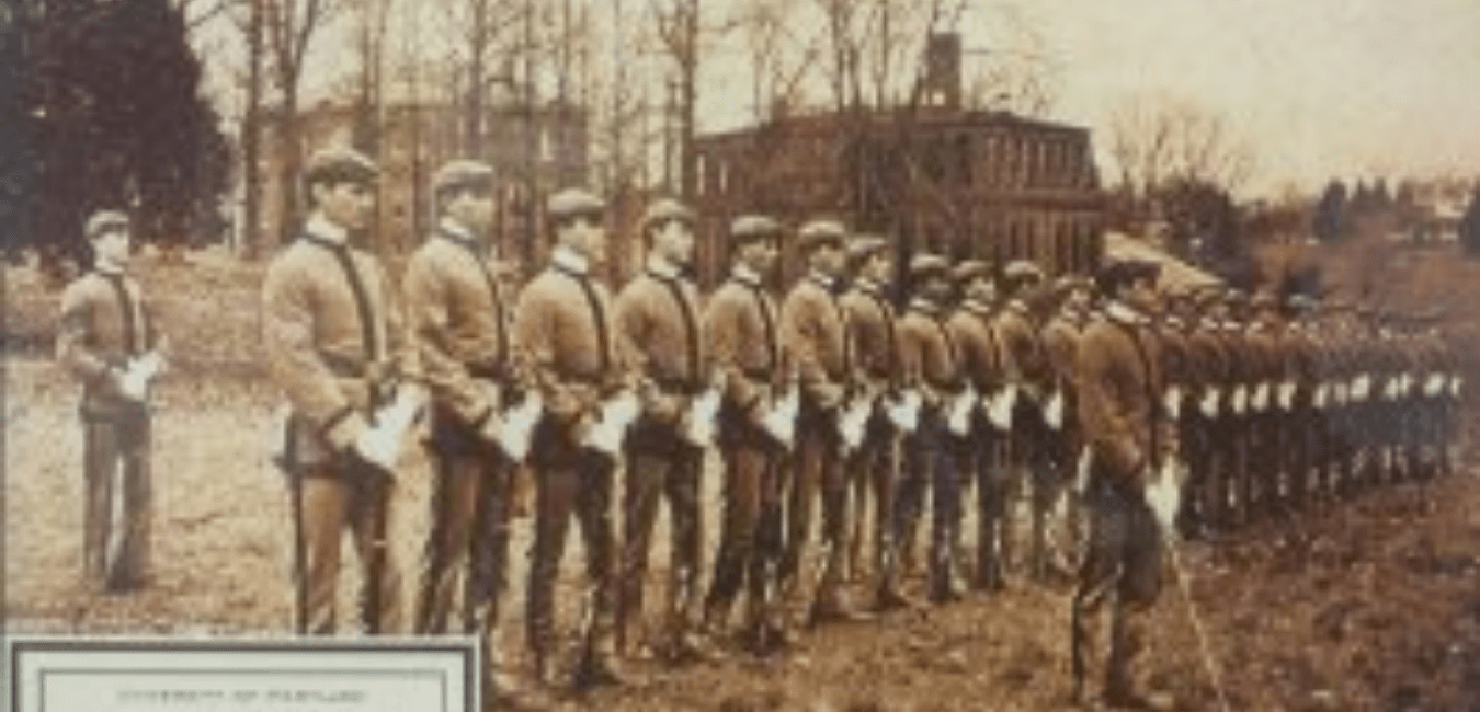 historic soldiers in formation